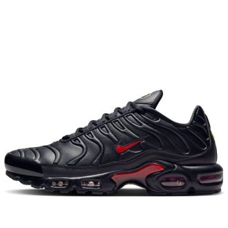 Nike Air Max Plus Premium Black University Red FZ3038-001