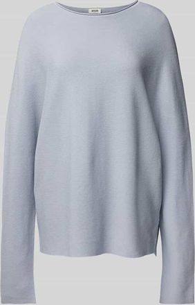 Drykorn Drykorn Oversized Strickpullover mit Rundhalsausschnitt Modell MAILA in Hellblau, Gr&ouml;&szlig;e S