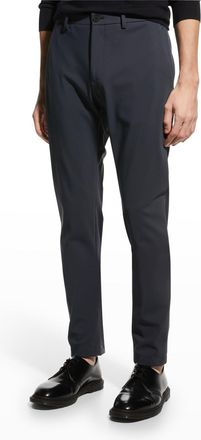 Theory Mens Zaine Precision Ponte Slim-Straight Chino-Style Pants
