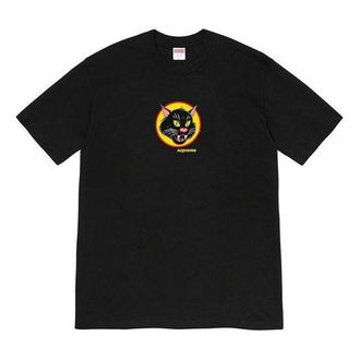 SUPREME SS20 Black Cat Short Sleeve Unisex Black SUP-SS20-075