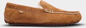 Lamofootwear Womens Callie Slip-On Moccasin In Chestnut