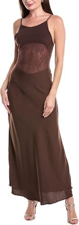 WeWoreWhat Lace Slip Midi Dress