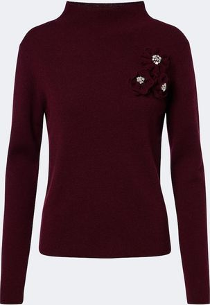 Jardin Des Orangers Embellished wool and cashmere sweater