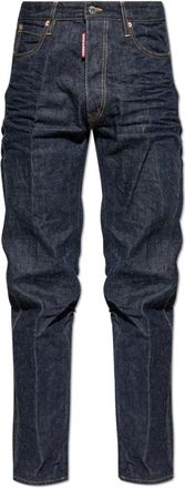 Dsquared2 642 Mini Front Jeans - Heren - Loose Fit Jeans - Blauw - XL - Katoen - Jeans