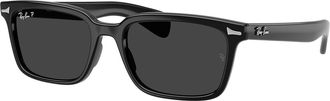 Ray-Ban RB2234 Brunel Polarized 901/48 Mens Sunglasses Black Size 53