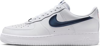 Nike Mens Air Force 1 07 LV8 USA Shoes in White | IQ0407-100
