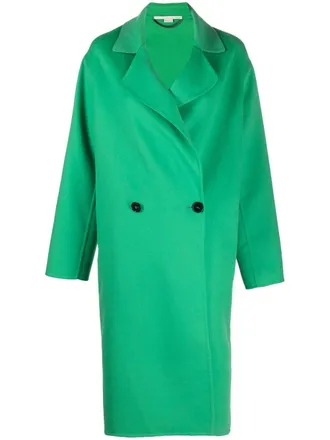 Stella McCartney Cappotto doppiopetto - Verde