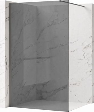 Rea Pared De La Ducha Rea Flexi Grey Titanium 120