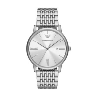 Emporio Armani Heren, Accessoires, Grijs, Maat: ONE Size