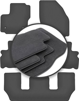 OEM Alfombrillas Premium Para Ford S-max Mk1 Fl 7 Plazas (2012-2015)