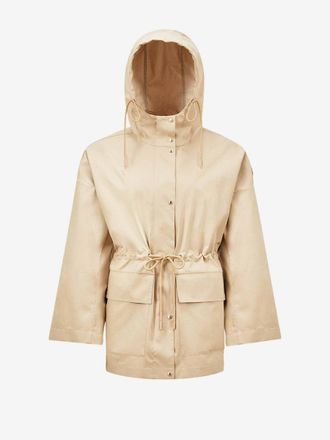 Moncler Adjustable Plain Trench Coat