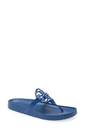 Tory Burch Miller Cloud Lite Flip Flop in Blue Planet at Nordstrom, Size 10