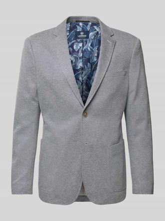 Lerros 2-Knopf-Sakko mit Brusttasche in Hellgrau Melange, Größe XXXL