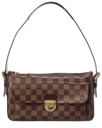 Louis Vuitton Brown Damier Ebene Coated Canvas Ravello (Authentic Pre-Loved)