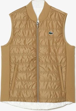 Lacoste Womens Golf Gilet - Cream - Size: 10