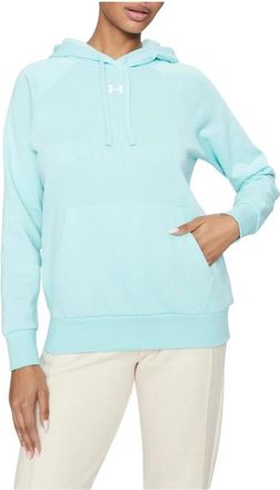 Under Armour Atleet Prestatie Pullover Sweatshirt - Dames - Hoodies - Blauw - S - Katoen - Hoodies & sweatvesten