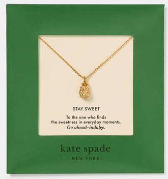Kate Spade New York Gifting Stay Sweet Pendant