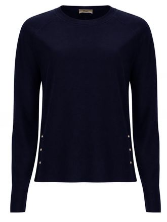 Herno Lyocell-Cotton Side Button Top
