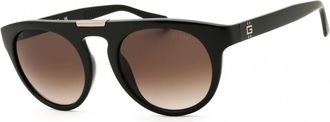 Guess Brown Gradient Round Mens Sunglasses GU00275 96F 52