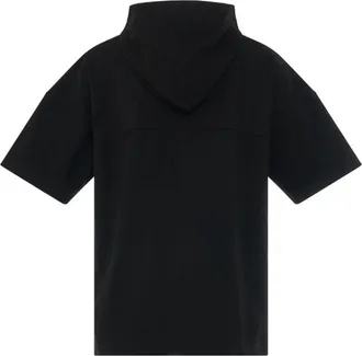 AMBUSH Cotton Drawstring Hood Sweatshirt - Black