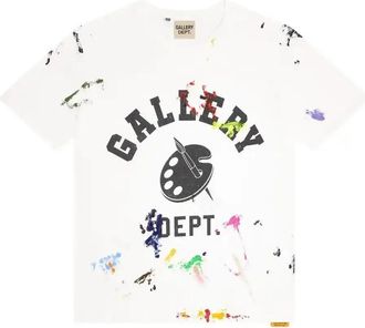Gallery Dept. Logo-Print T-Shirt - Mens - Cotton