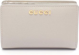 Gucci Gray Leather Wallet (Bi-Fold) (Pre-Owned)