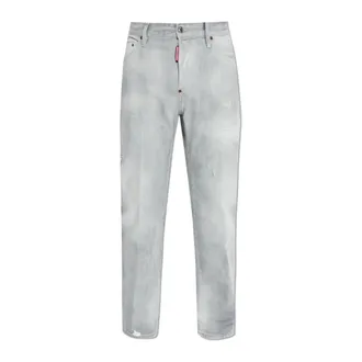Dsquared2 Loose-fit Jeans, male, Gray, Size: 2XL Jeans 642