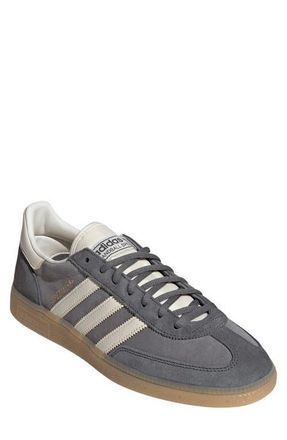 adidas Gender Inclusive Handball Spezial Sneaker in Grey Four/Off White/Grey Six at Nordstrom, Size 12.5 Womens