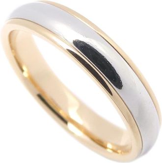 Tiffany & Co. Pink Gold (18K) Platinum 950 Band Ring (Pre-Owned)