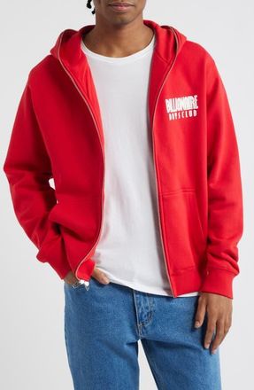 Billionaire Boys Club Astro Zip Hoodie in Red at Nordstrom, Size X-Large