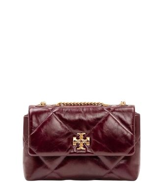 Tory Burch Maroon Kira Small Shoulder Bag