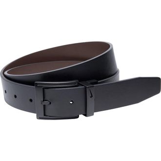 Nike Reversible Belt in Black/Black/Brown at Nordstrom Rack, Size X-Large