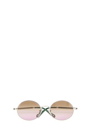 Chlo&eacute; Womens Silver Metal Sunglasses 55 Occhiali Da Sole