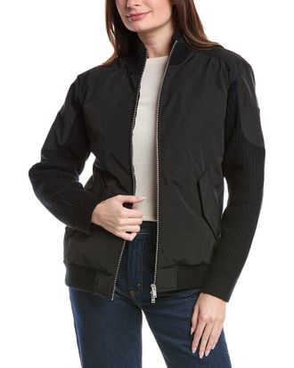 Moose Knuckles Knit Wool-Blend Jacket