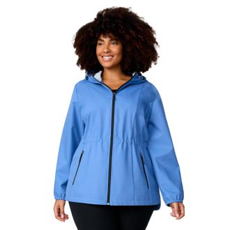 Free Country Womens Plus Size X2O Anorak Rain Jacket