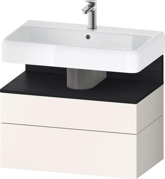 Duravit Duravit - Qatego Meuble Sous-lavabo, 1 Tiroir Et 1 Tiroir