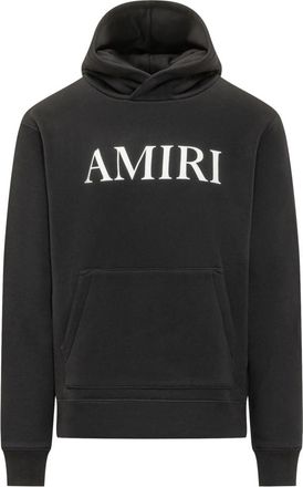 Amiri Black Graphic Logo Hoodie