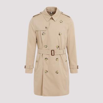 Burberry Beige Honey Cotton Trench