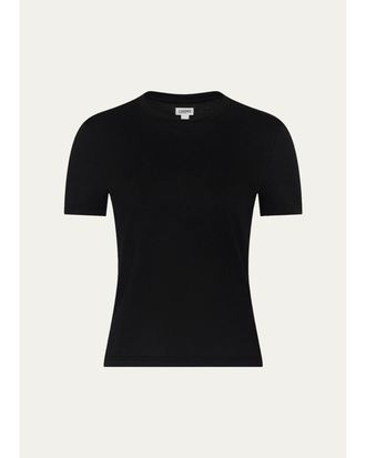 L'agence Aileen Cotton Crewneck T-Shirt