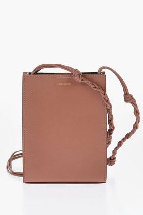 Jil Sander Leather Crossbody Bag TANGLE with Snap Button Closure Jil Sander