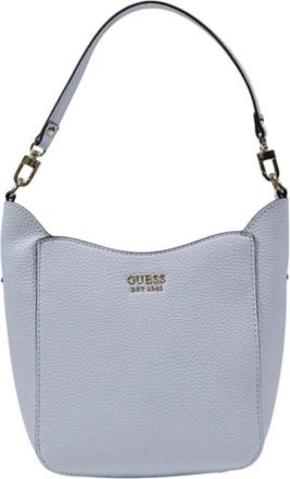 Guess Brenton Bucket - Dames - Schoudertassen - Blauw - ONE Size - Leer - Tassen