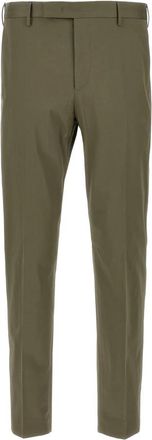 Pantaloni Torino Dieci Pants - Heren - Slim Fit Broeken - Groen - 2XL - Wol - Broeken