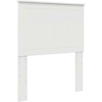 vidaXL Cabecero Con Cabecera Brillante 80 Cm Madera Contrachapada Vidaxl