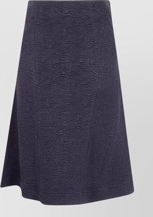 Dries Van Noten husosy long a line textured skirt