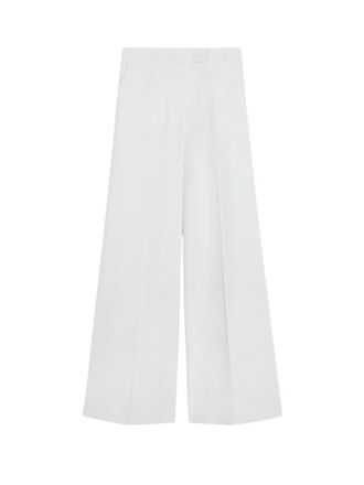 Max Mara Wide-Leg Cotton Trousers