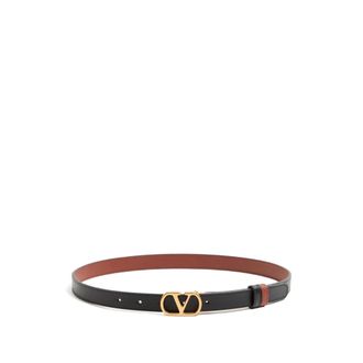Valentino Garavani VLogo Signature Calfskin Belt