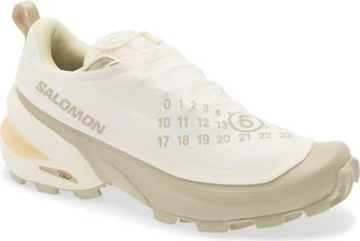 Maison Margiela x Salomon Crossdust Sneaker in Vanilla Ice/eucalyptus at Nordstrom, Size 12.5