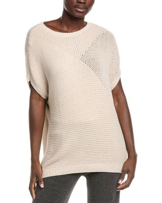 Barefoot Dreams Mixed Stitch Dolman Pullover