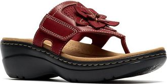 Clarks Merliah 2 Kyla Womens Dress Sandals Red Combi Textile : 8.5 B - Medium