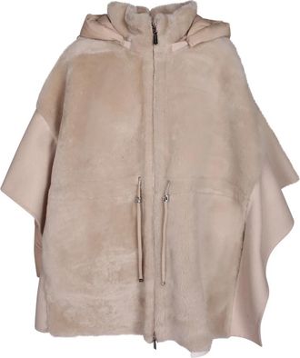 Moorer Raja MCW Jacket - Dames - Jassen - Beige - XS - Nylon - Jassen